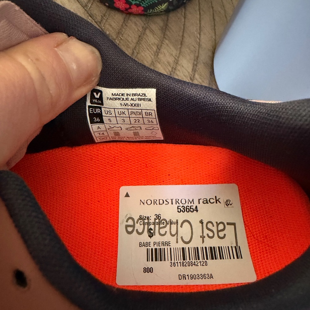 Veja Dekkan Ripstop Women’s 5 running shoes Brand New - Picture 6 of 6